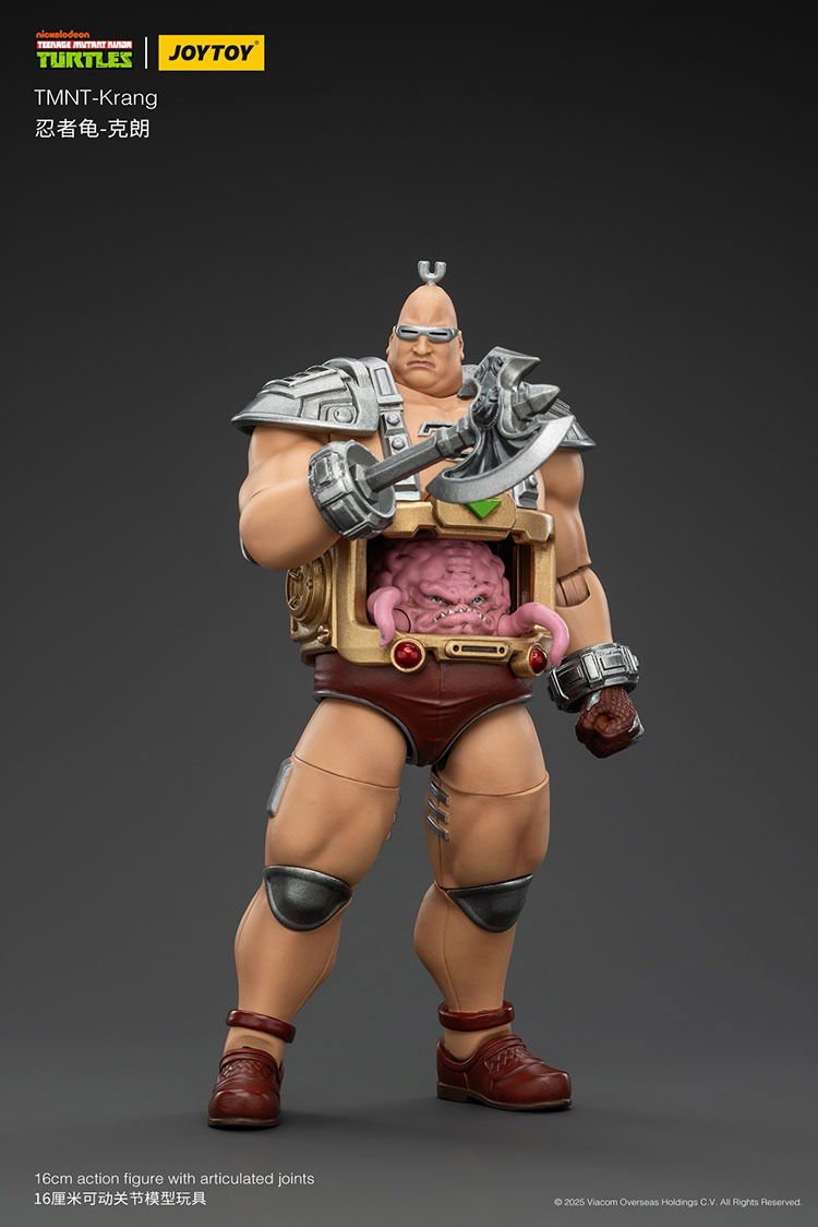 Joy Toy Teenage Mutant Ninja Turtles Krang (1:18 Scale) - Action Figures