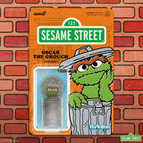 Super7 Sesame Street Reaction Oscar the Grouch