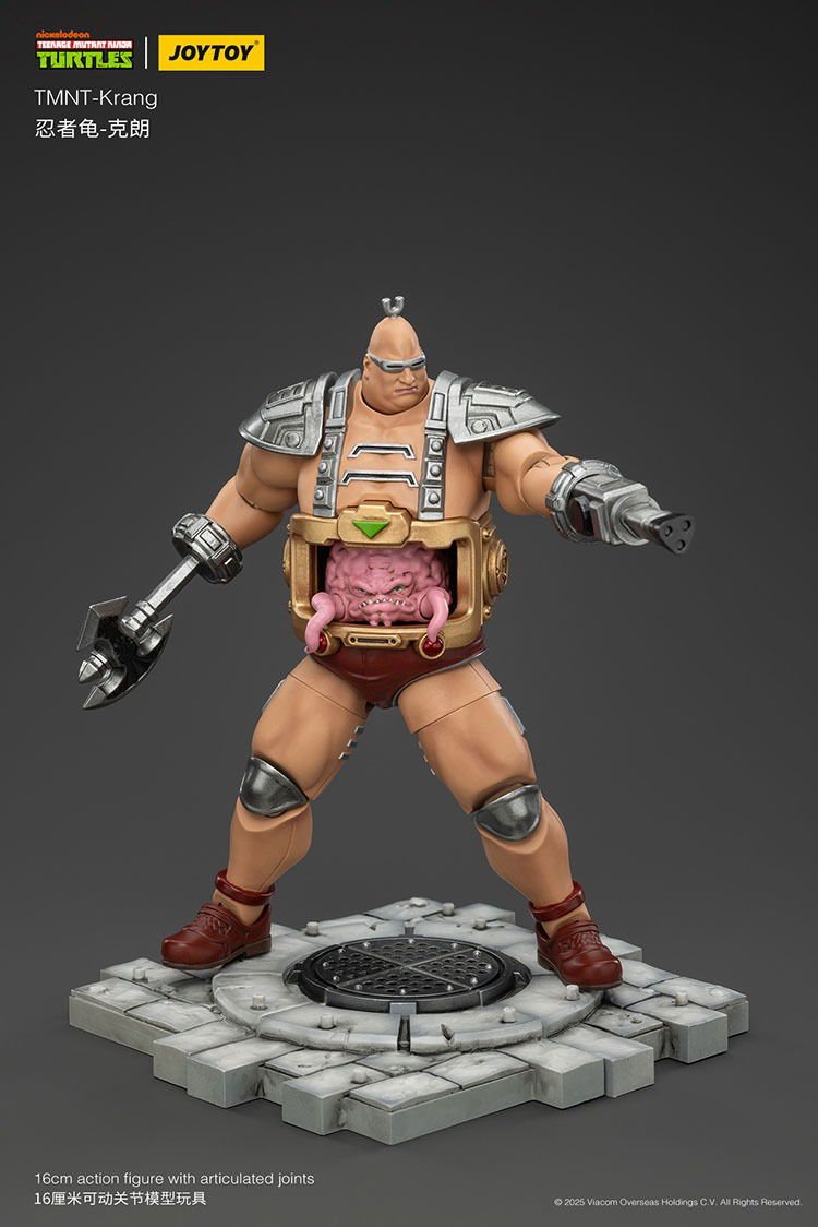 Joy Toy Teenage Mutant Ninja Turtles Krang (1:18 Scale) - Action Figures