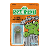 Super7 Sesame Street Reaction Oscar the Grouch