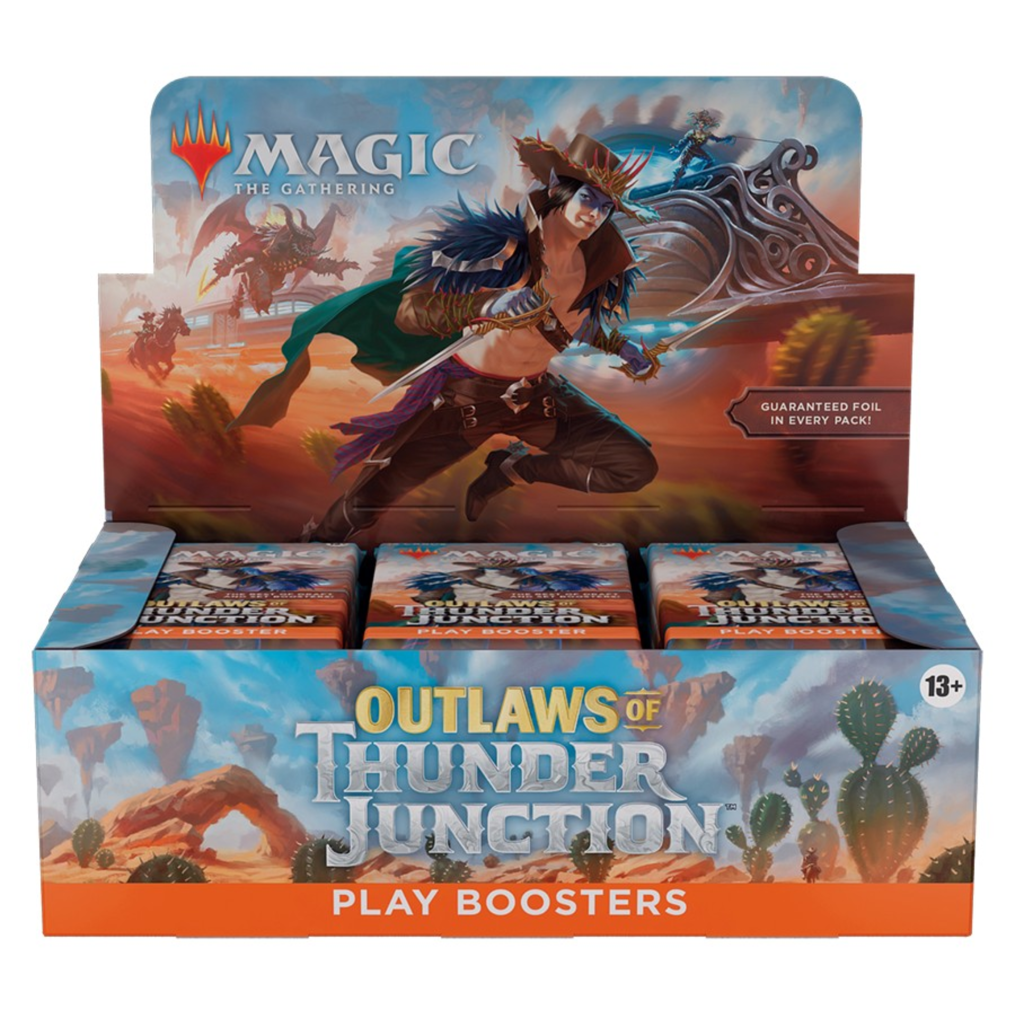 Magic: The Gathering - Outlaws at Thunder Junction Play Booster Box - Trading Card Games