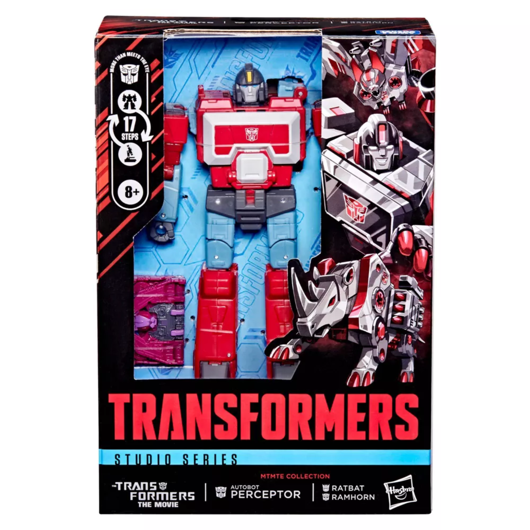 Transformers Studio Series Exclusive Deluxe Class Transformers: The Movie Autobot Perceptor - Action Figures