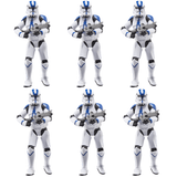 Star Wars The Vintage Collection 501st Legion Clone Trooper (Kenobi) ARMY BUILDER SET OF 6