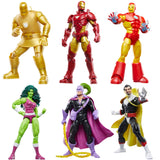 Marvel Legends Iron Man Retro Collection COMPLETE SET OF 6
