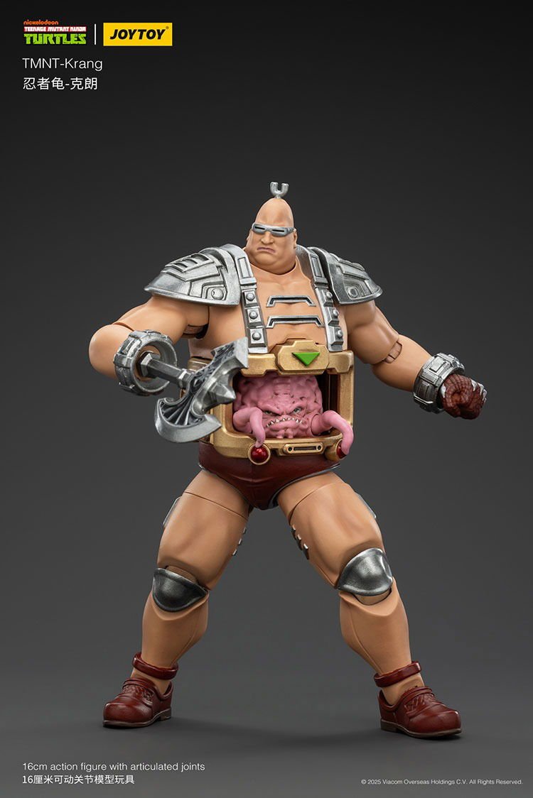Joy Toy Teenage Mutant Ninja Turtles Krang (1:18 Scale) - Action Figures