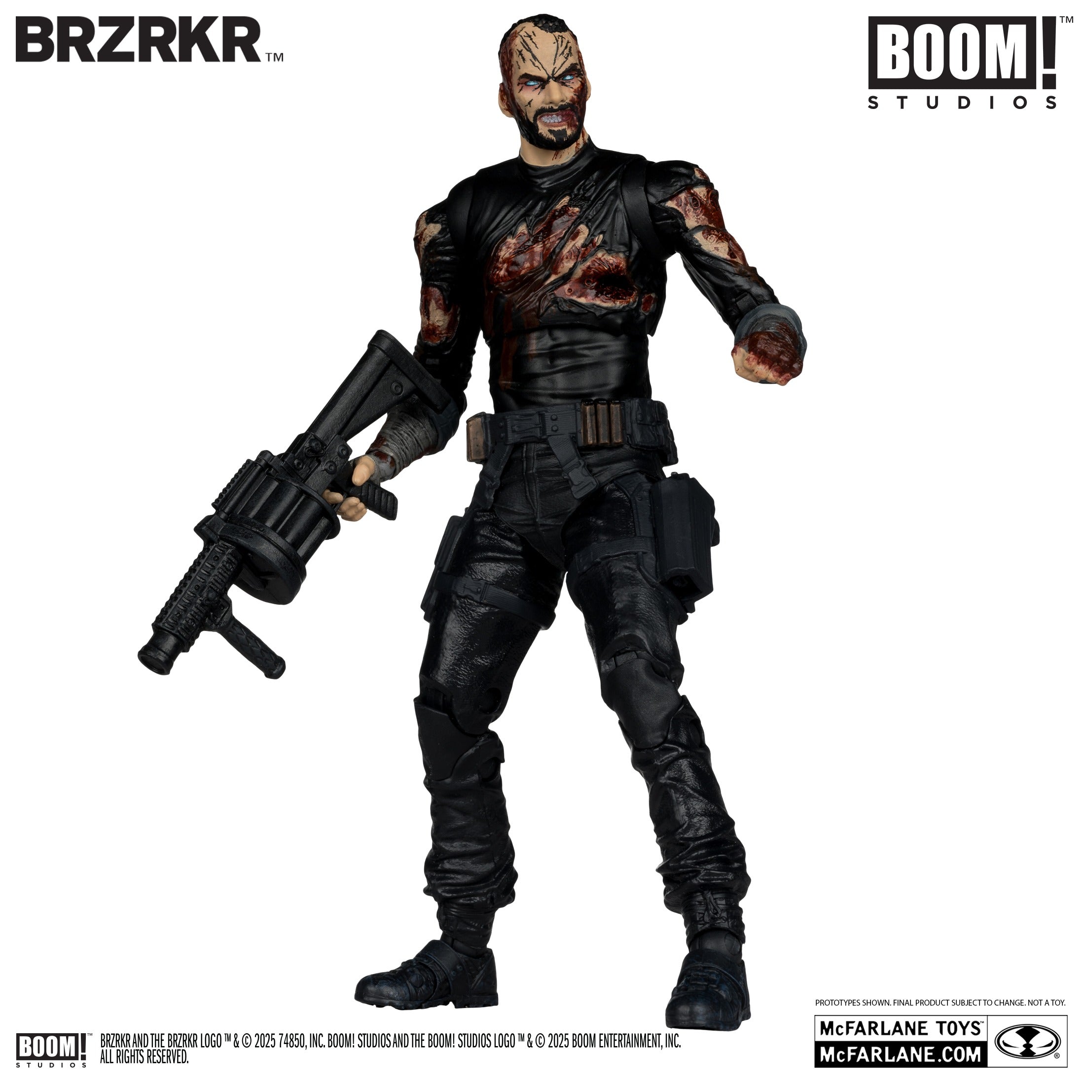 McFarlane Toys BRZRKR ’B’ with McFarlane Toys Digital Collectible - Action Figures