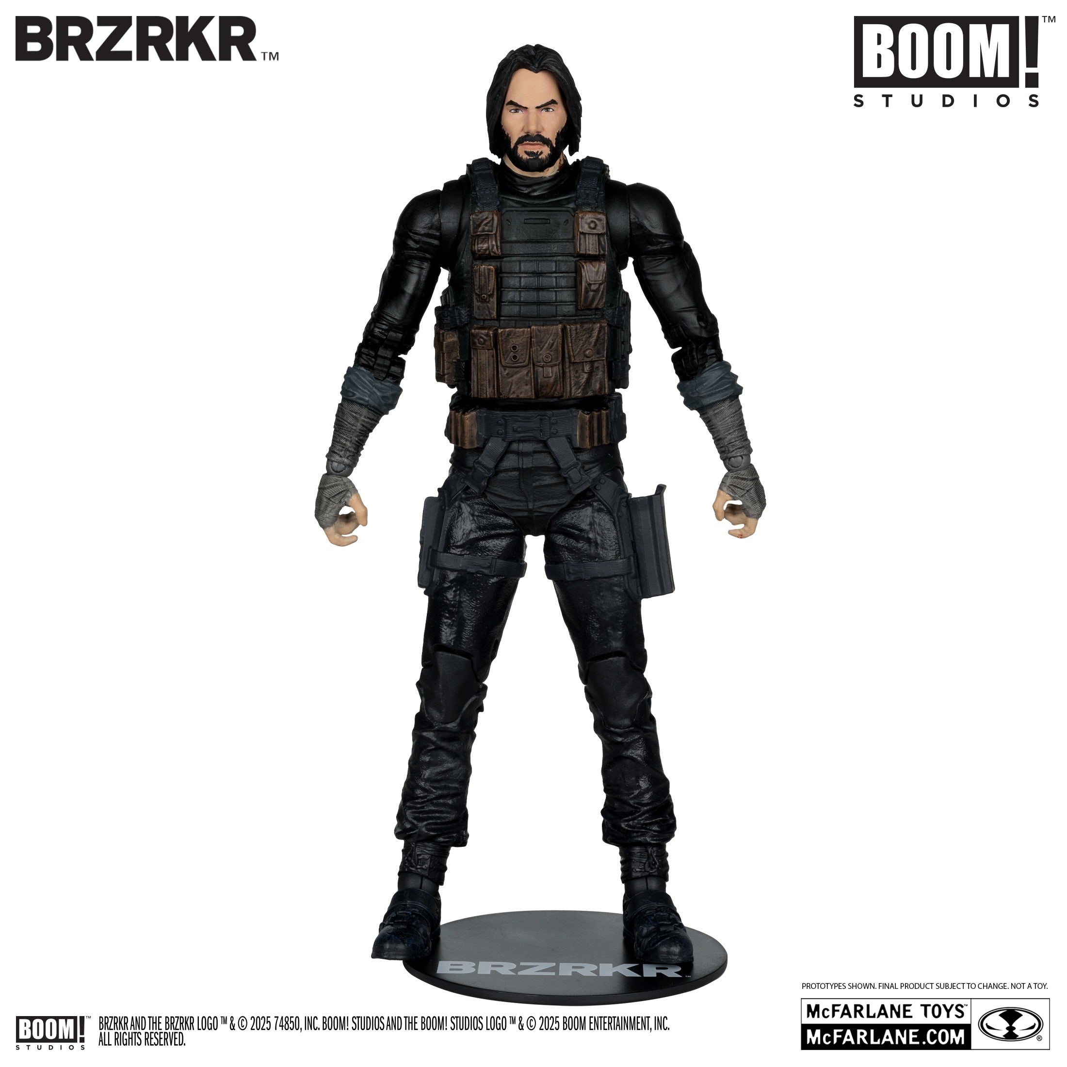 McFarlane Toys BRZRKR ’B’ with McFarlane Toys Digital Collectible - Action Figures