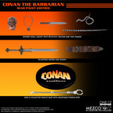 Conan The Barbarian Mezco One:12 Collective Conan The Barbarian (1982): War Paint Edition