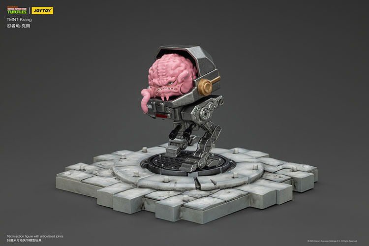 Joy Toy Teenage Mutant Ninja Turtles Krang (1:18 Scale) - Action Figures