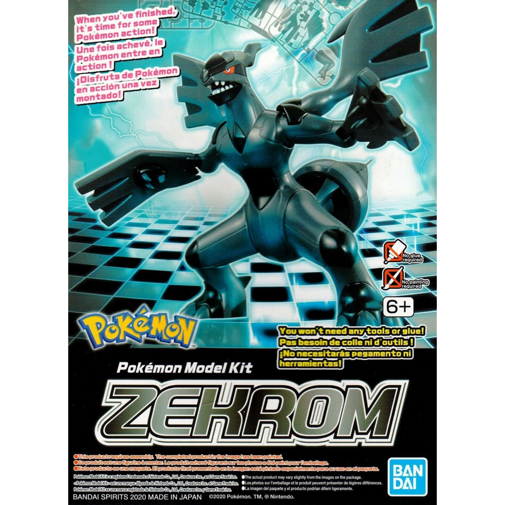 Bandai Pokémon Model Kit Zekrom - Model Kits