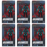 G.I. Joe Classified Night-Viper ARMY BUILDER SET OF 6