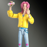 KPop Demon Hunters Saja Boys "Soda Pop" Action Figure Romance