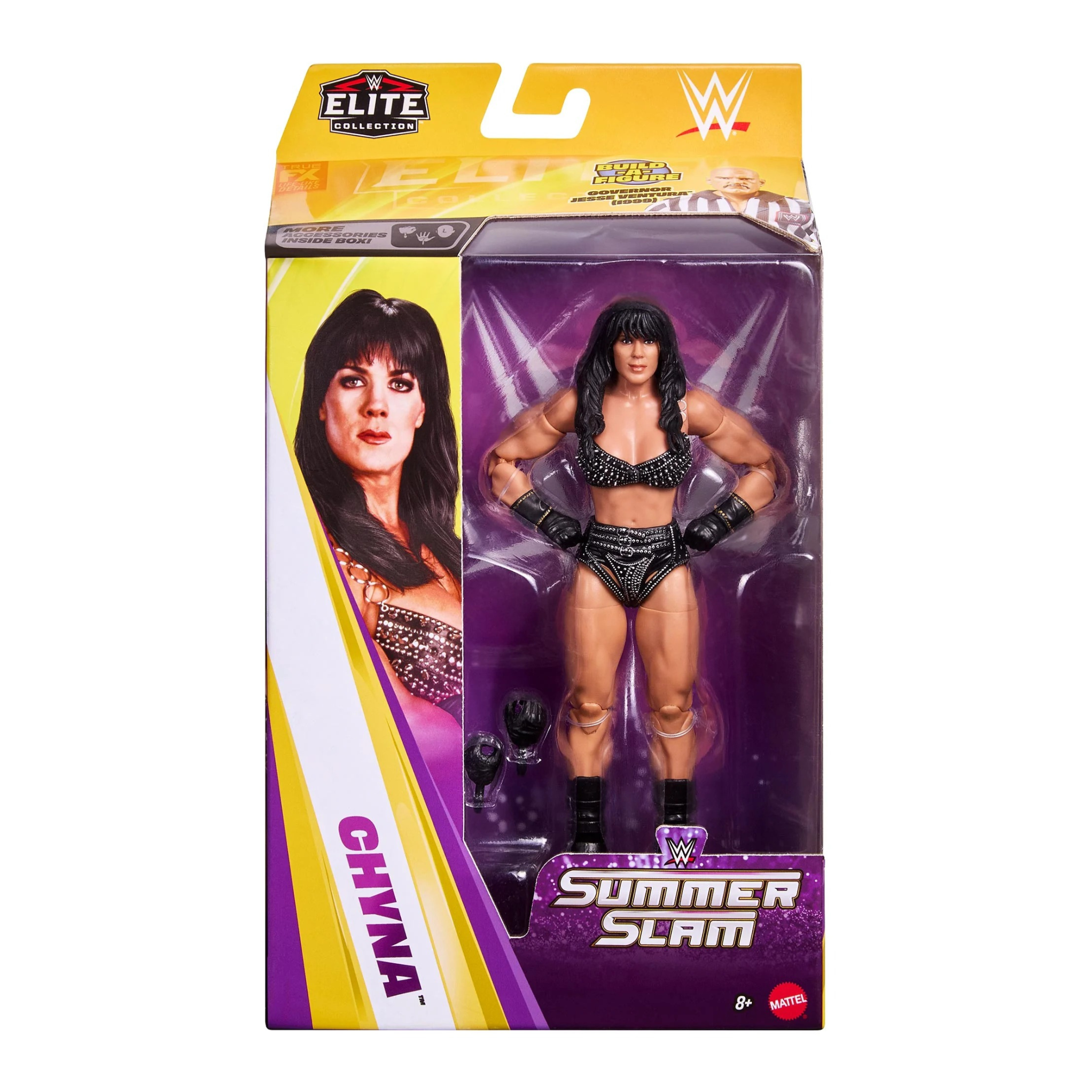 WWE Elite Summerslam ’99 Chyna (Jesse Ventura Build-A-Figure) - Action Figures