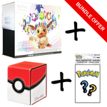 Pokémon TCG: Prismatic Evolutions Elite Trainer Box with Poke Ball Alcove Storage Box & Pack of Ultra Pro Pokemon