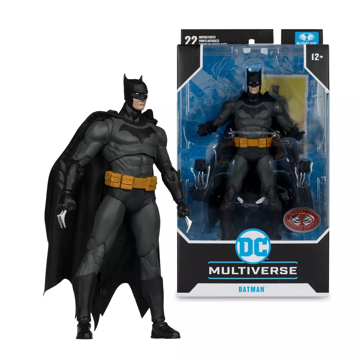 DC Multiverse Red Platinum Label Batman (The Cowardly Lot) - Action Figures