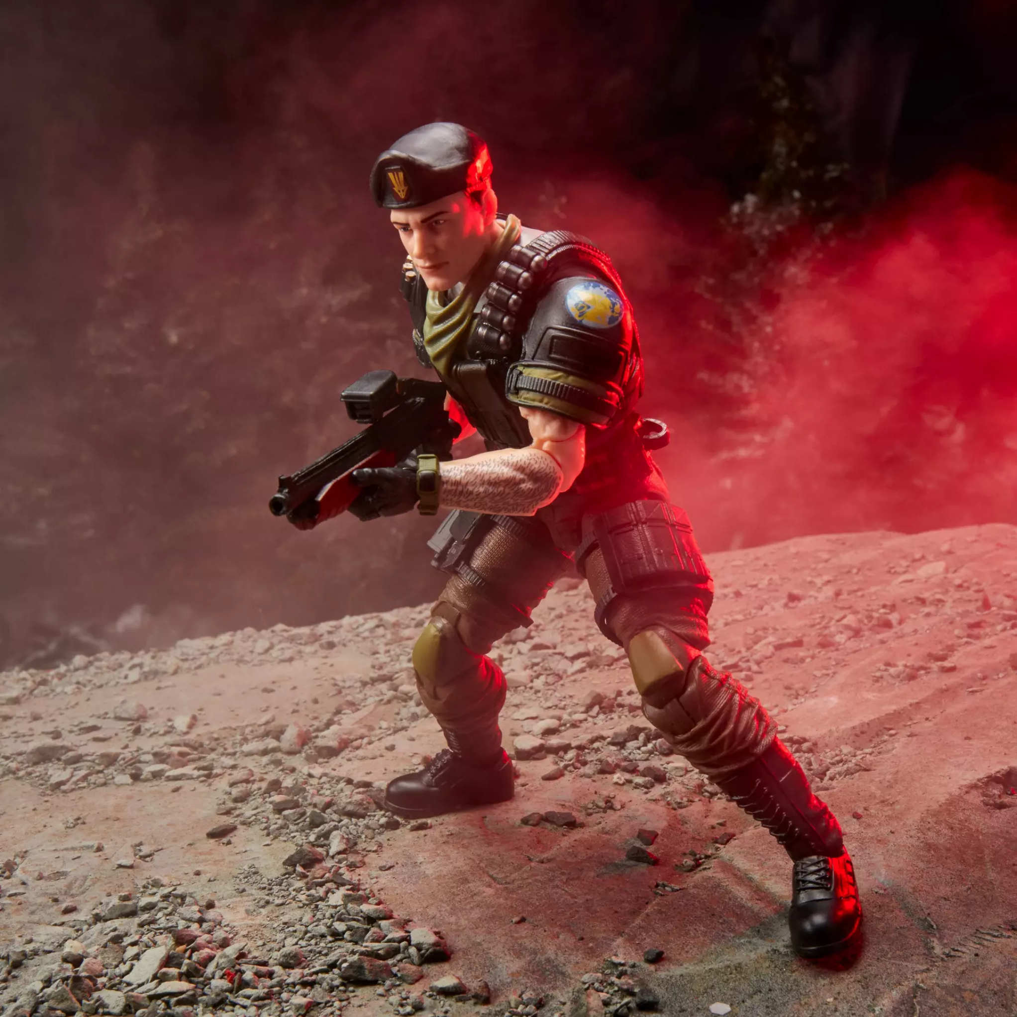 G.I. Joe Classified Series Exclusive Night Force Vincent R. ’Falcon’ Falcone & Quarrel 2-Pack - Action Figures