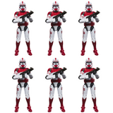 Star Wars The Vintage Collection Imperial Shock Trooper ARMY BUILDER SET OF 6