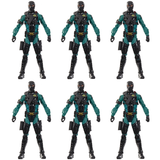 G.I. Joe Classified Night-Viper ARMY BUILDER SET OF 6