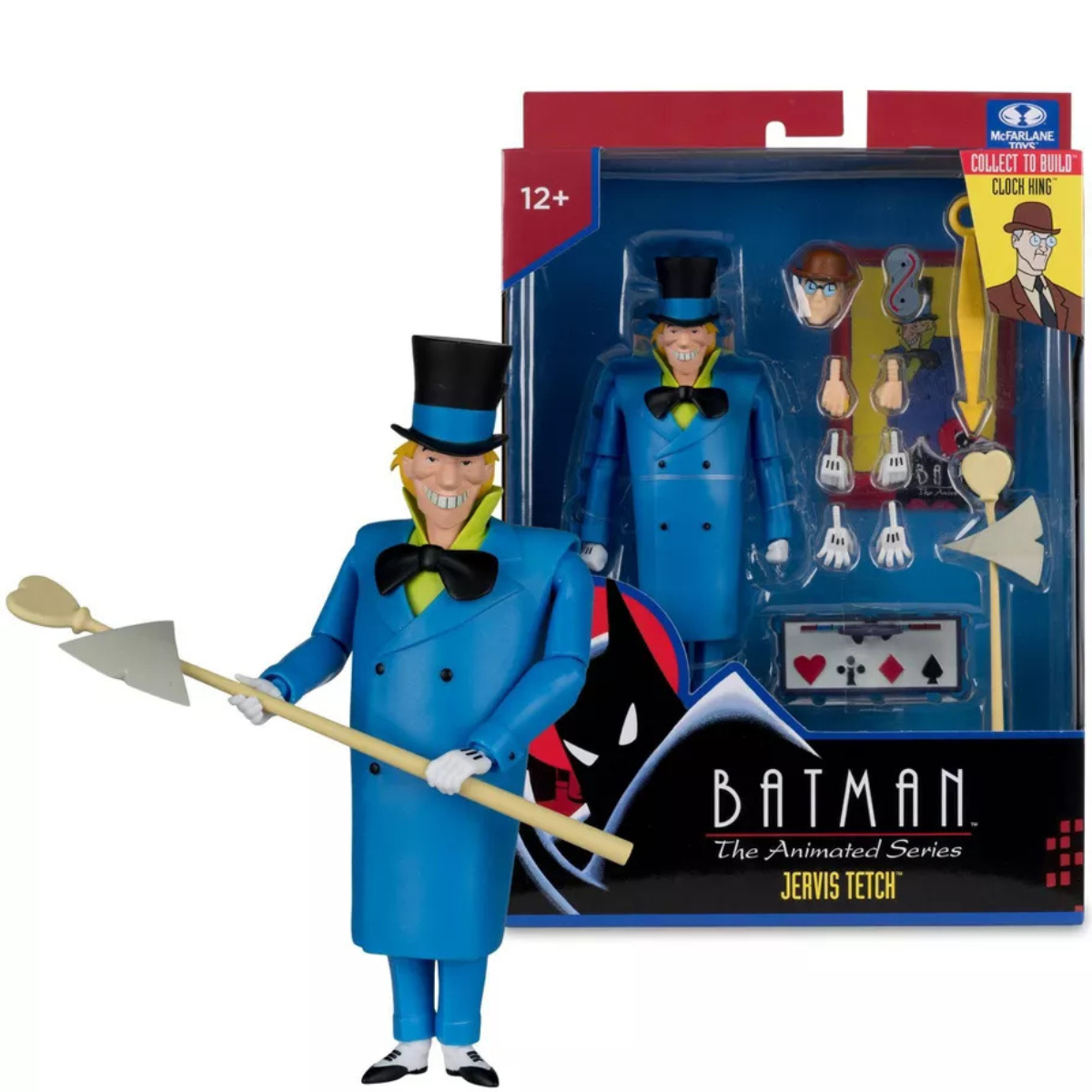 DC Direct Batman: The Animated Series Wave 7 Clock King Build-A-Figure SET OF 4 - Action Figures