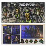 NECA Teenage Mutant Ninja Turtles Mirage Gangster Turtles 4-Pack