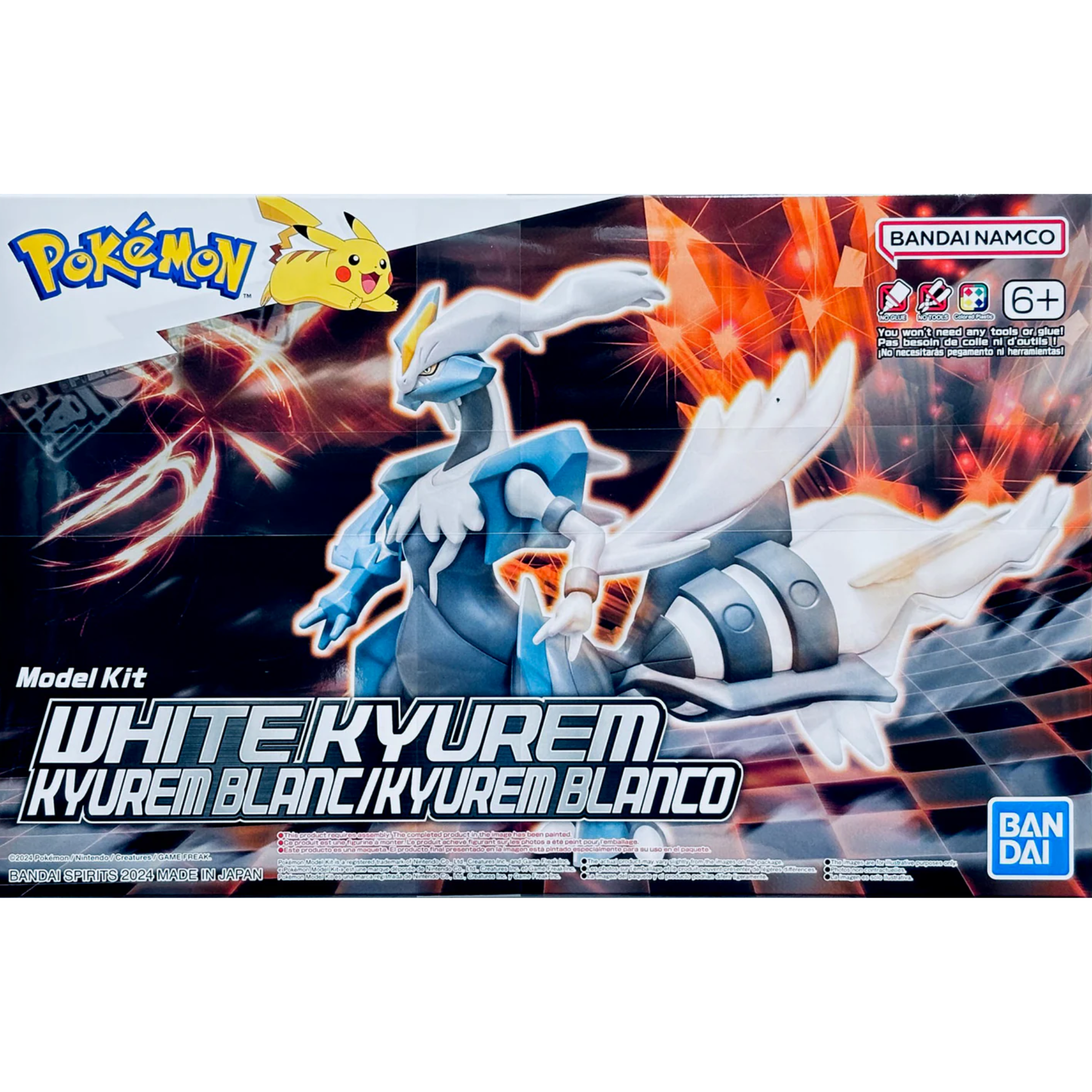Bandai Pokémon Model Kit White Kyurem - Model Kits