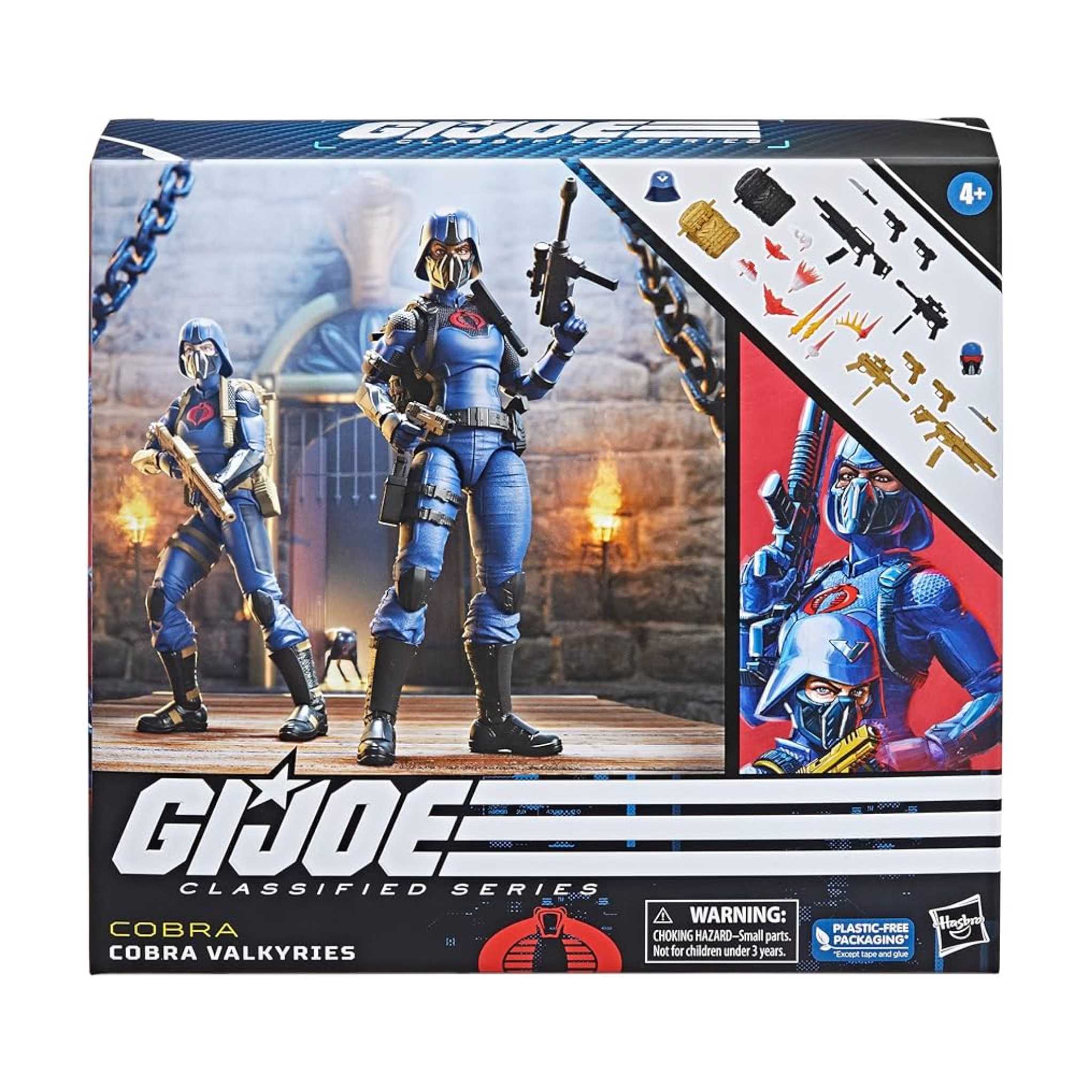 G.I. Joe Classified Series Exclusive #68 Cobra Valkyries 2-Pack - Action Figures