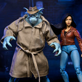 NECA Gargoyles Ultimate “Silver Falcon” Detective Broadway (w/Closed Wings)