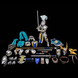 Mythic Legions Ashes of Agbendor Blue Shield Soldier (Deluxe Builder Set)