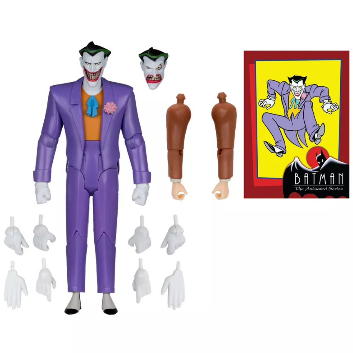 DC Direct Batman: The Animated Series Wave 7 Clock King Build-A-Figure SET OF 4 - Action Figures