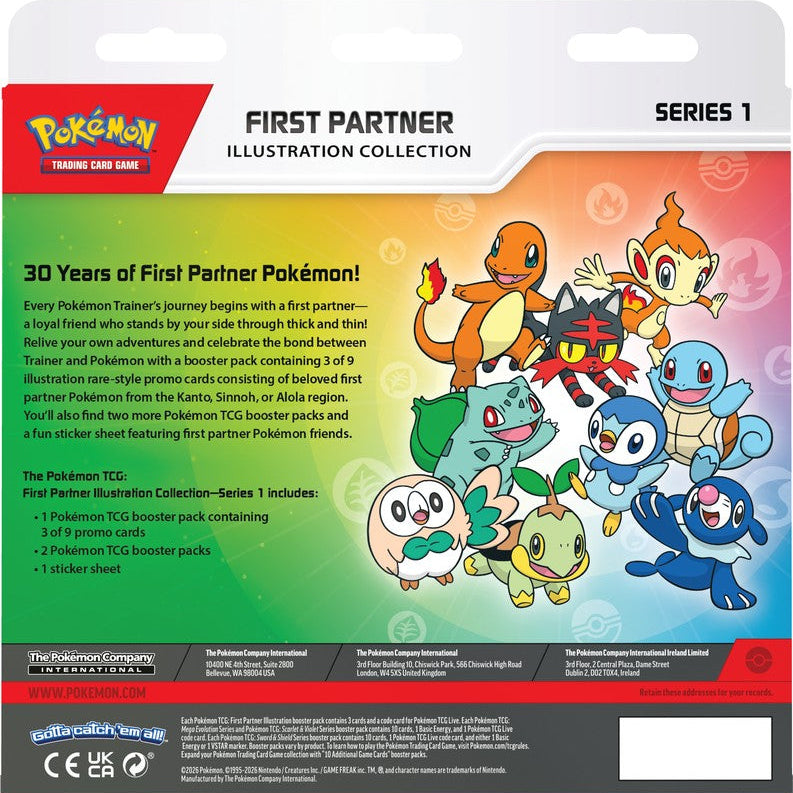 Pokémon TCG: First Partner Illustration Collection (Series 1) - Trading Card Games