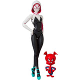 Spider-Man: Into The Spider-Verse MAFEX #134 Spider-Gwen & Spider-Ham