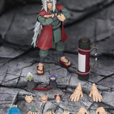 S.H.Figuarts Naruto: Shippuden Jiraiya -Hidden Leaf Heroic Master Sage- (Sage Mode Set)