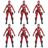 G.I. Joe Classified Series Retro Crimson Guard ARMY BUILDER SET OF 6