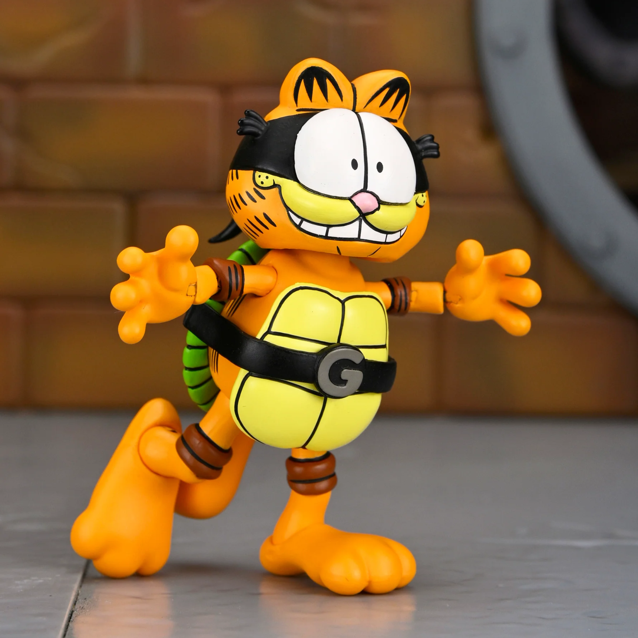 NECA Teenage Mutant Ninja Turtles x Garfield Archie Comics Ultimate Garfello & Odie 2-Pack - Action Figures