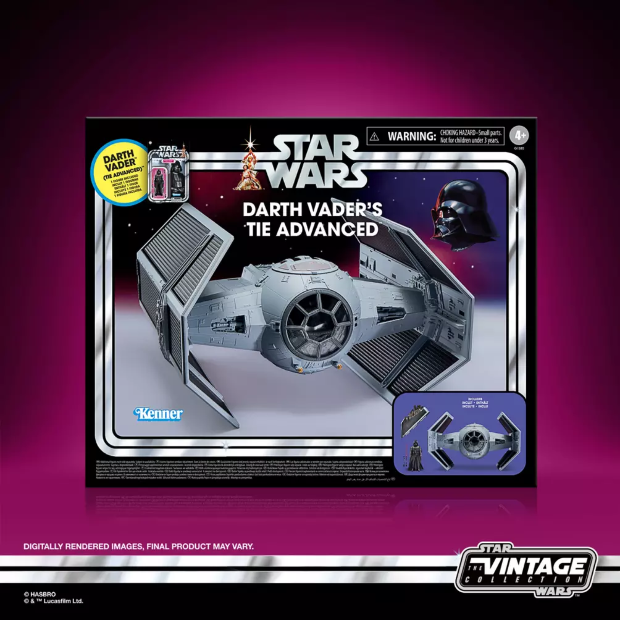 Star Wars The Vintage Collection Darth Vader’s Tie Advanced - Action Figures