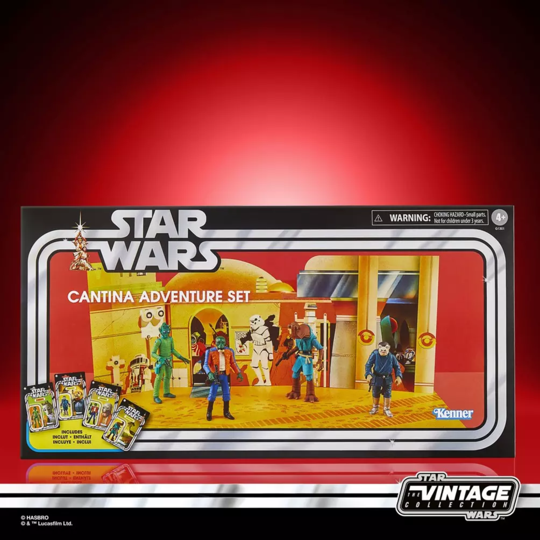 Star Wars The Vintage Collection Cantina Adventure Set 4-Pack - Action Figures