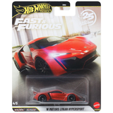 Hot Wheels Premium Fast & Furious W Motors Lykan HyperSport