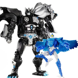 Transformers New Legends NL-09 DA Dark Amber Leo Prime & Blue Bolt