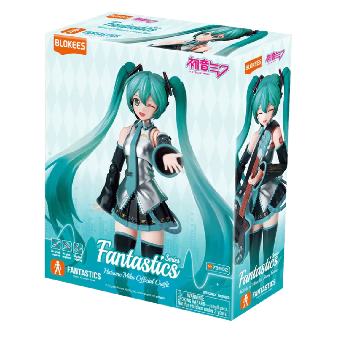 Blokees Fantastics Series 01 Hatsune Miku (Official Outfit) - Model Kits