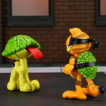 NECA Teenage Mutant Ninja Turtles x Garfield Archie Comics Ultimate Garfello & Odie 2-Pack - Action Figures