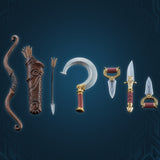 Animal Warriors of The Kingdom Primal Collection Series 2 Rogues Weapon Set