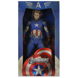 NECA Quarter Scale Captain America (Battle Damaged)
