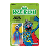 Super7 Sesame Street Reaction Super Grover