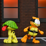 NECA Teenage Mutant Ninja Turtles x Garfield Archie Comics Ultimate Garfello & Odie 2-Pack - Action Figures