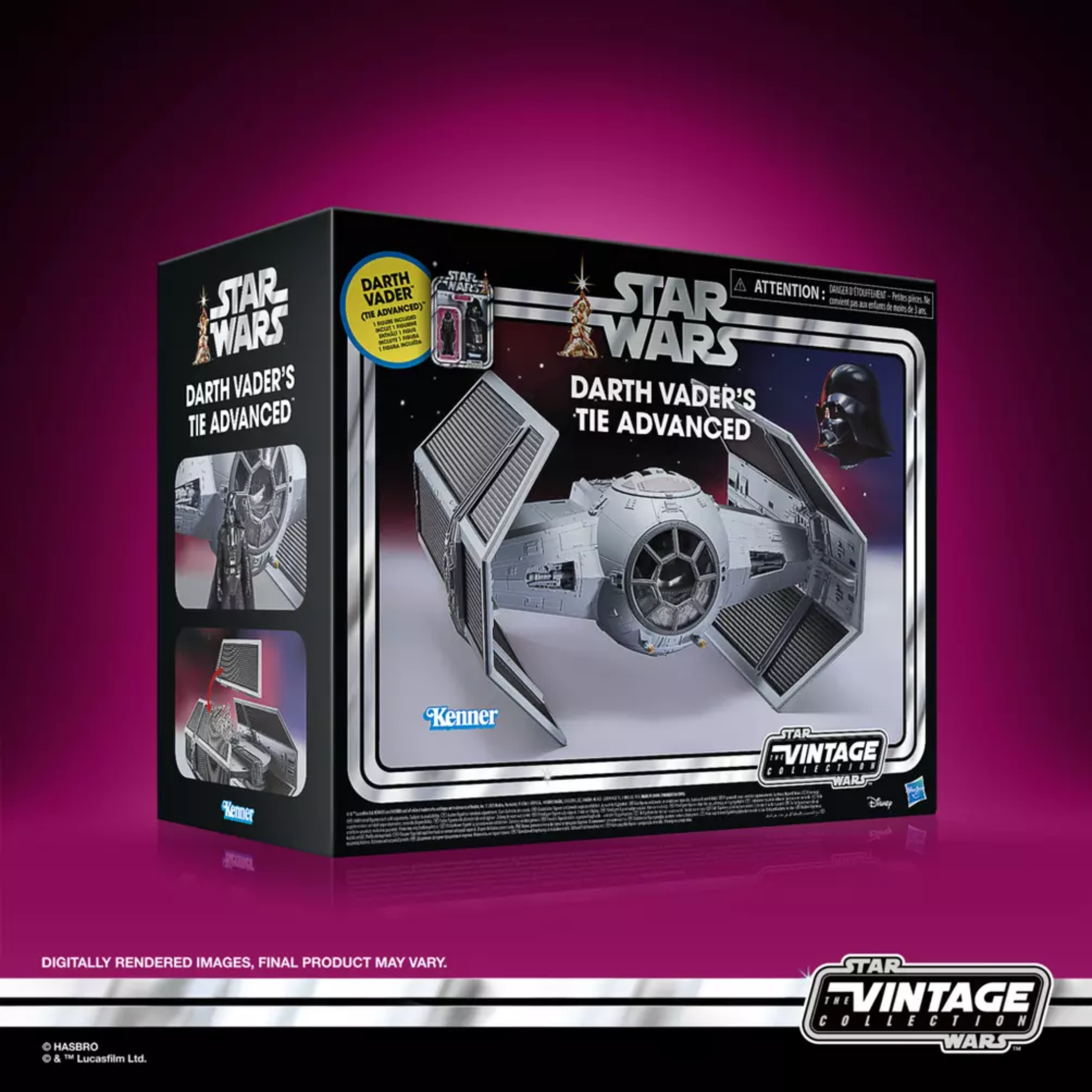 Star Wars The Vintage Collection Darth Vader’s Tie Advanced - Action Figures