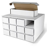 Cardboard Card House Storage Box