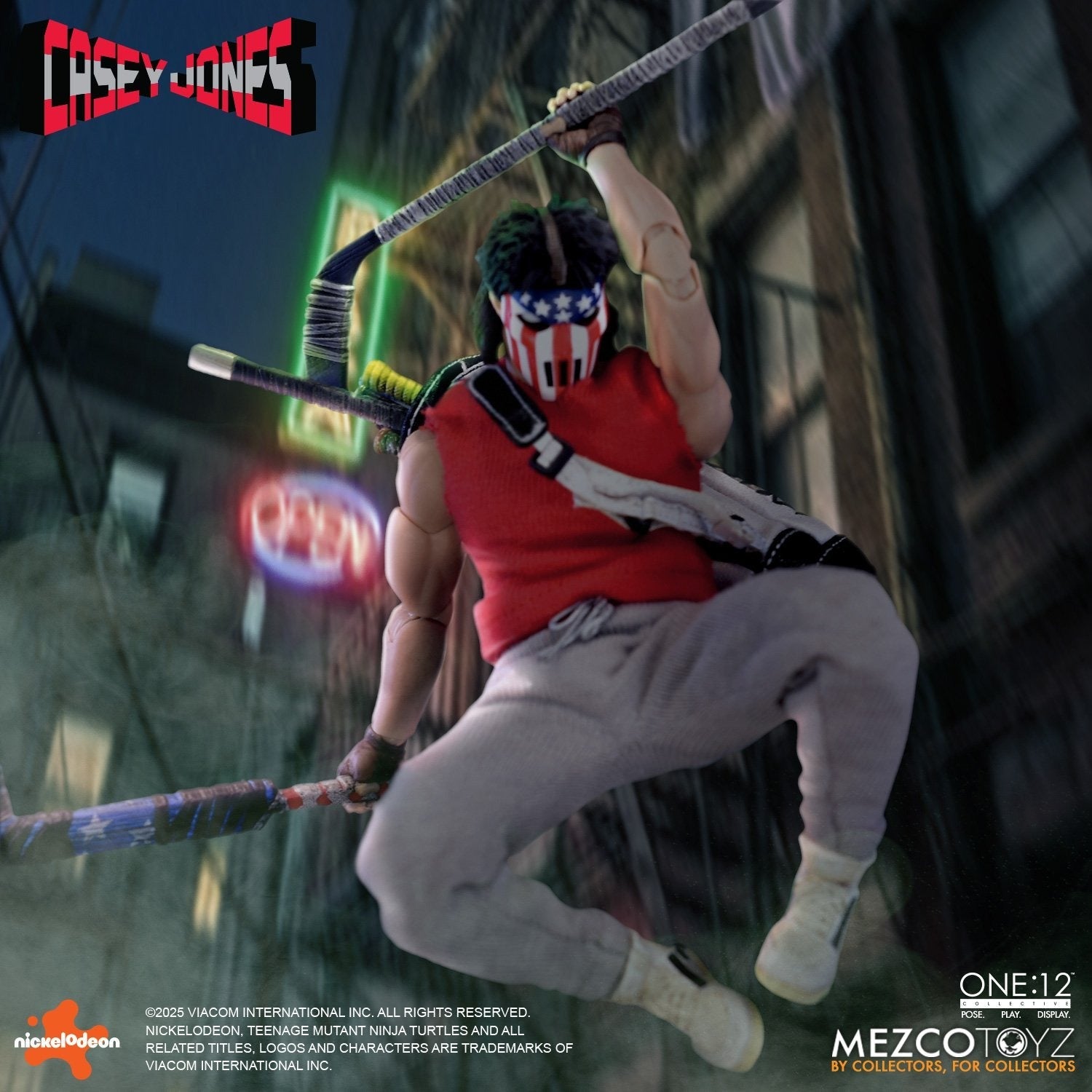 Teenage Mutant Ninja Turtles Mezco One:12 Collective Casey Jones - Action Figures