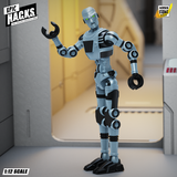 Boss Fight Studios Epic H.A.C.K.S. 1:12 Scale Action Figure: CGT Combat Drone / Agile Battle Robot