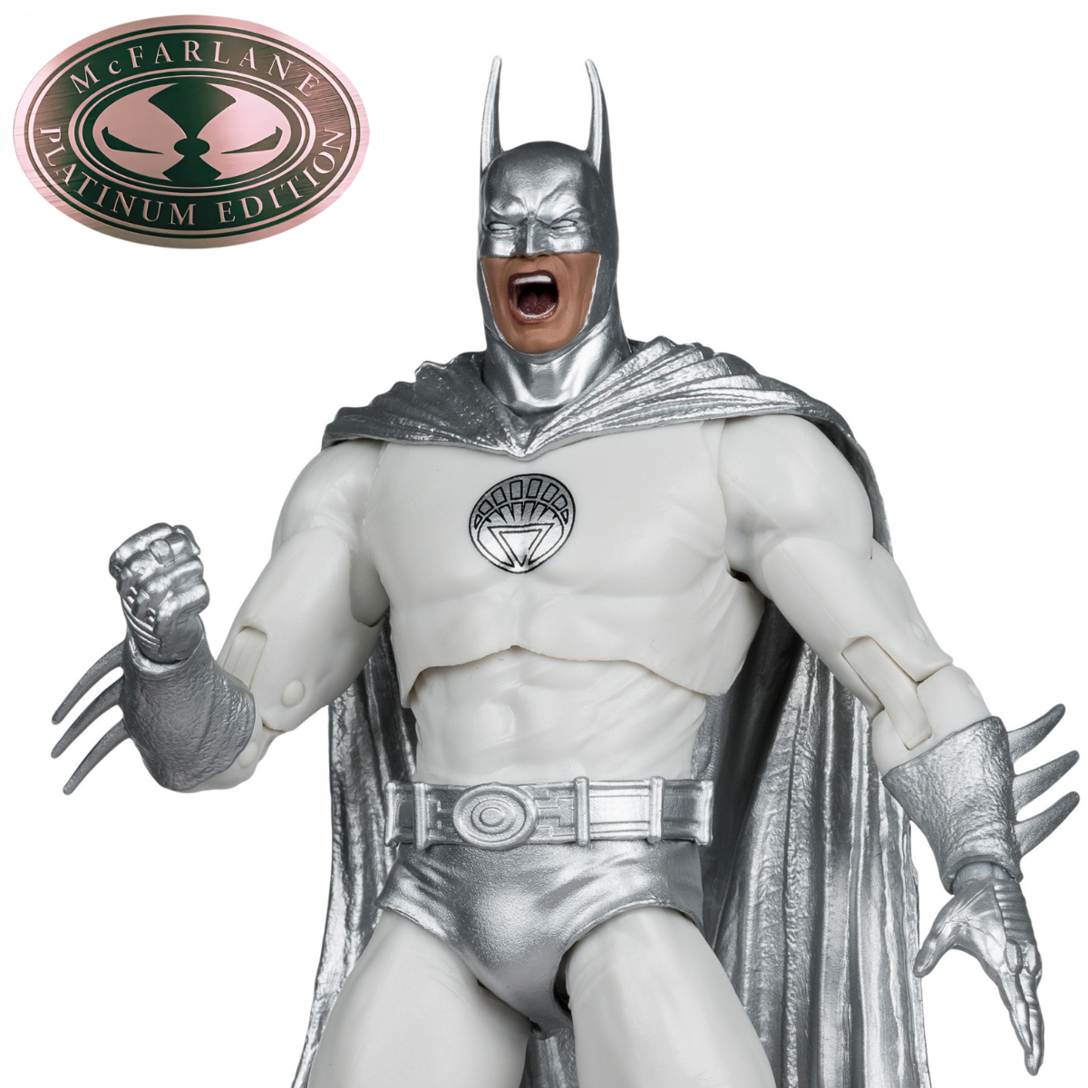 DC Multiverse Red Platinum Batman White-Lantern Batman (Brightest Day) - Action Figures