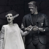 NECA Universal Monsters Bride Of Frankenstein 90th Anniversary The Monster & His Mate 2-Pack (Black & White)